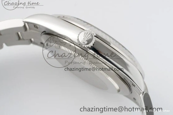 Good Copy Rolex Watches Green 41 V Oyster Steel VR3235 JDF Markers SS Dial Bracelet Sundust Arabic QuickDry DateJust 904L on 2238 0111